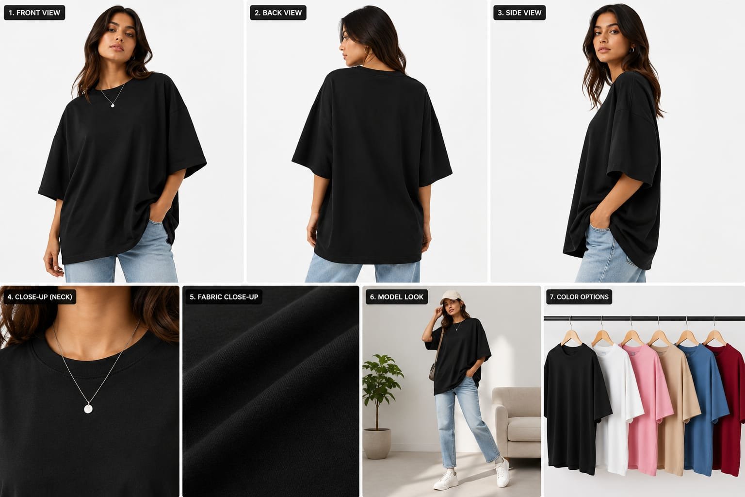 Women's Oversized T-Shirt - Image 3