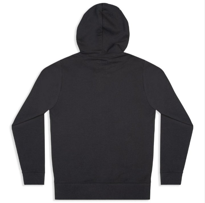 Men's Premium Zip-Up Hoodie – Charcoal Black - Image 4